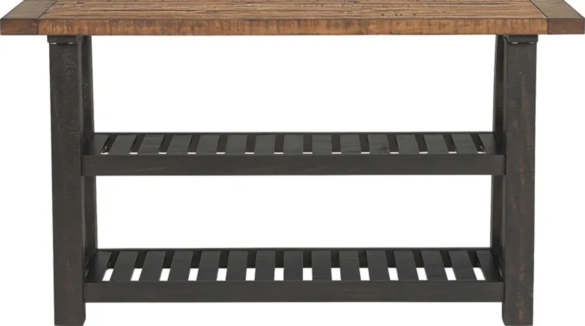 Almoure Way Brown Sofa Table