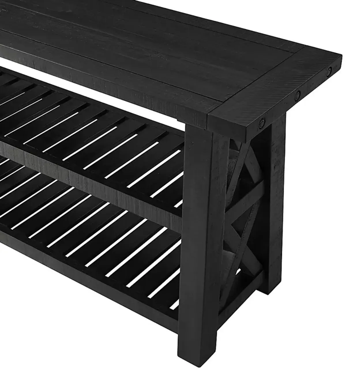 Almoure Way Black Sofa Table