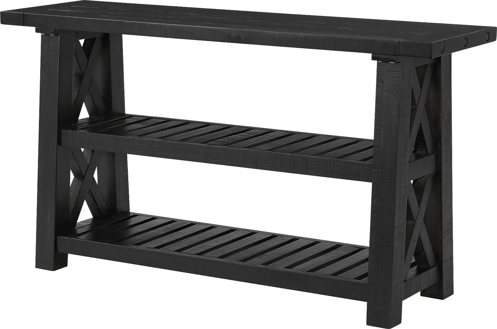 Almoure Way Black Sofa Table