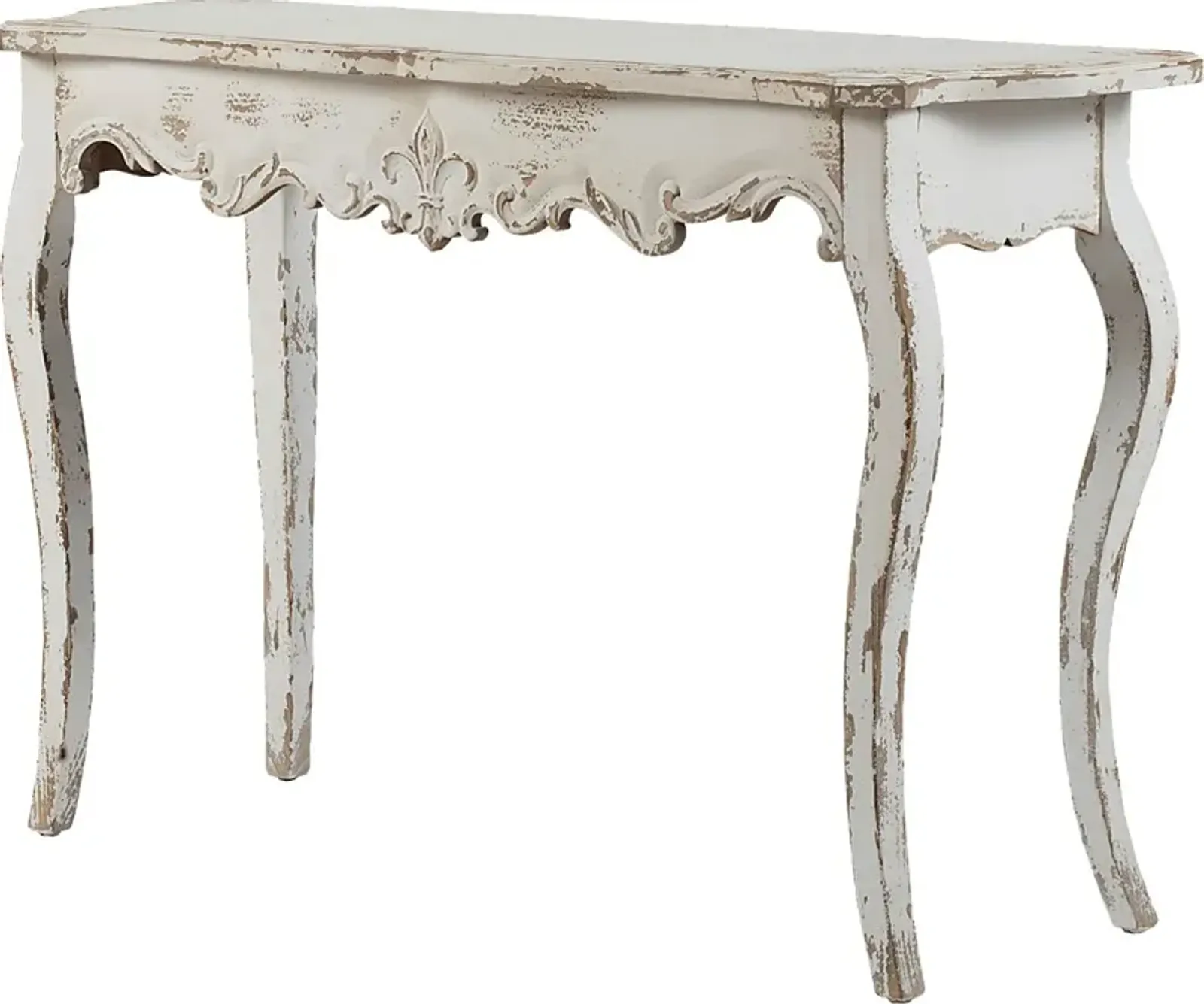 Zeally White Sofa Table