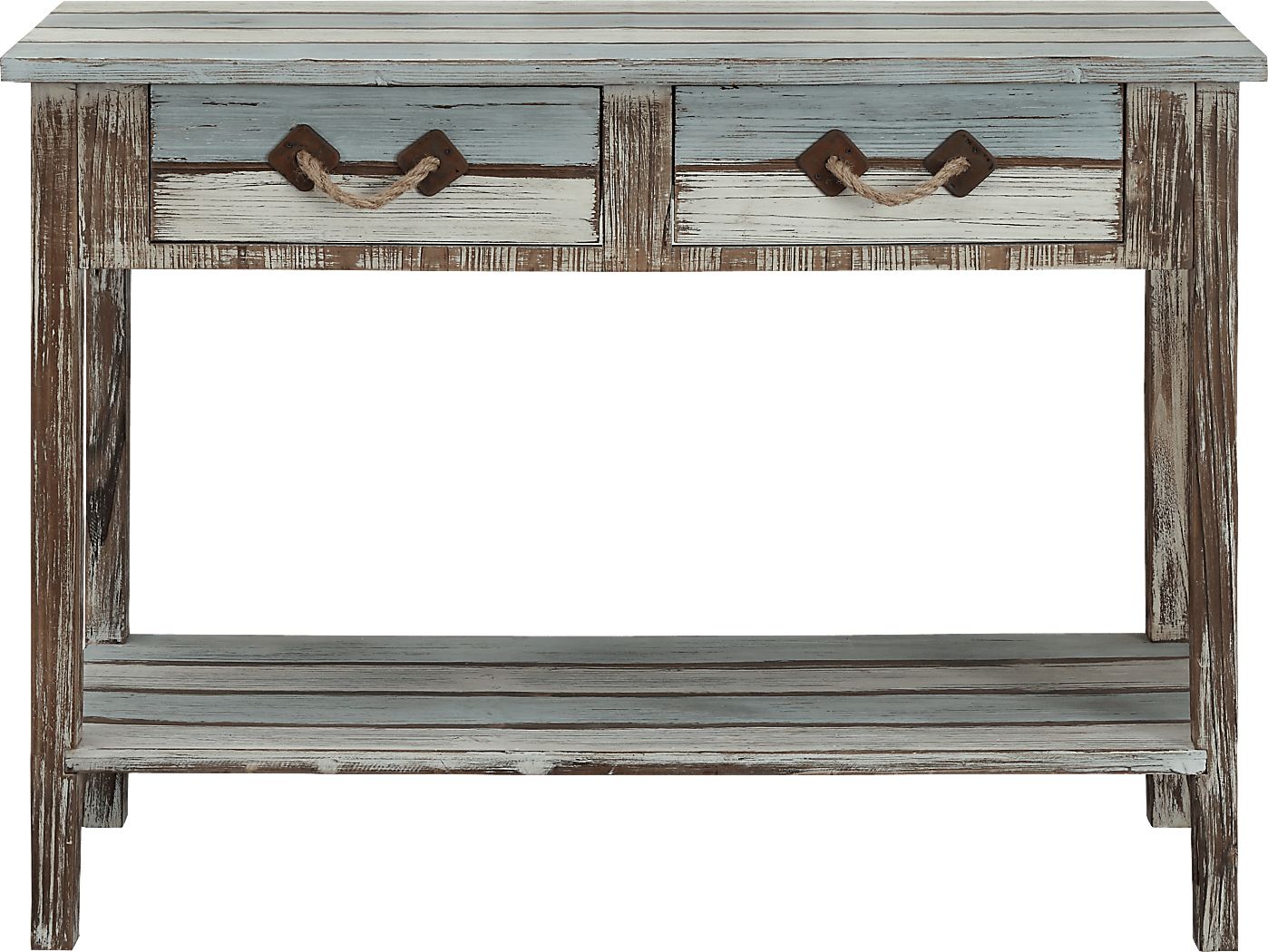Royalview Blue Sofa Table