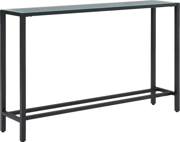 Desnet Black Console Table