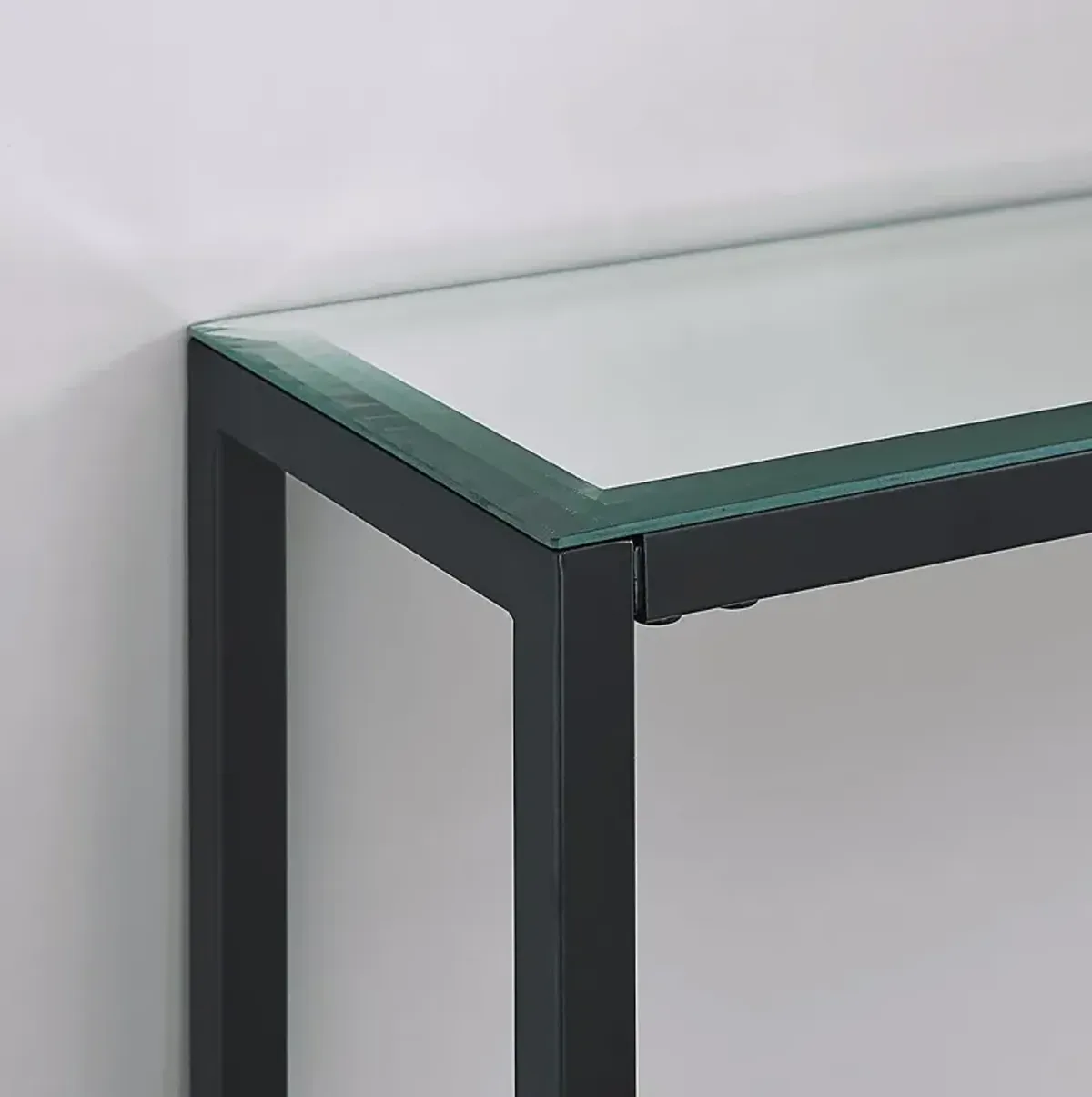 Desner Black Small Console Table