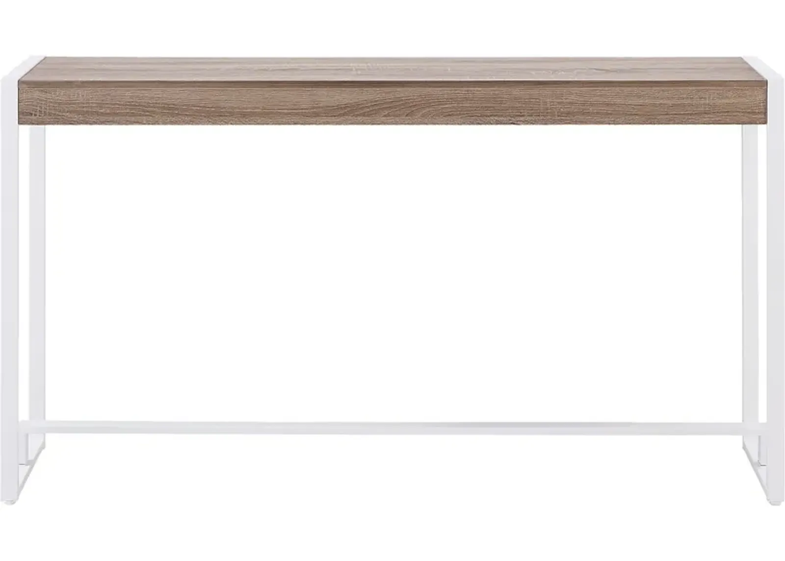 Macen White Console Table