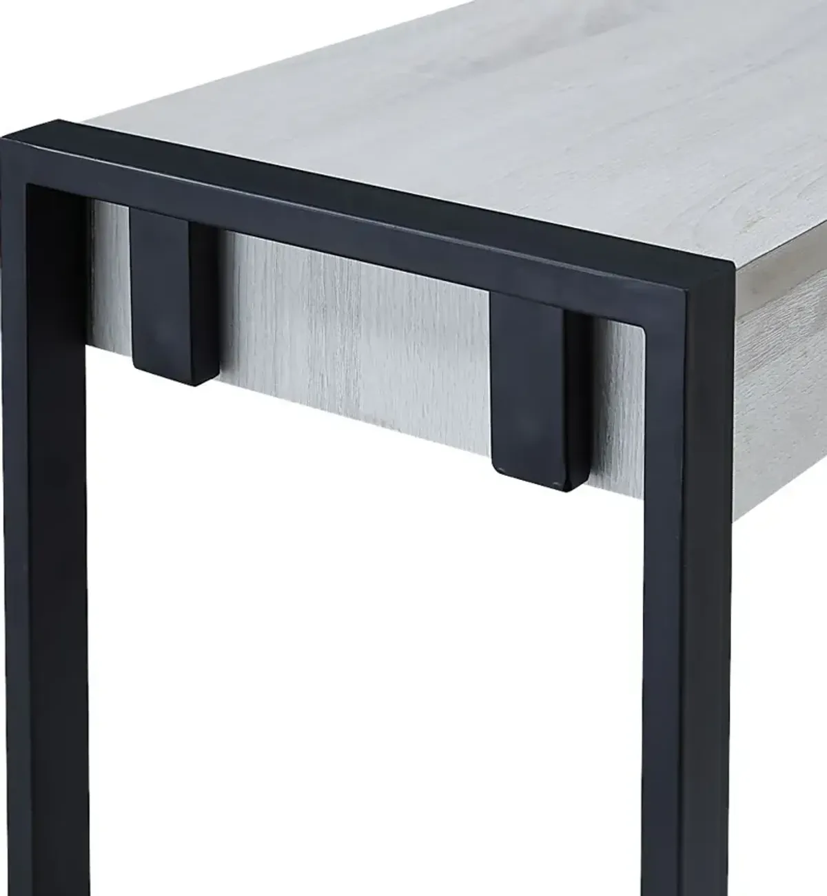 Macen Black Console Table