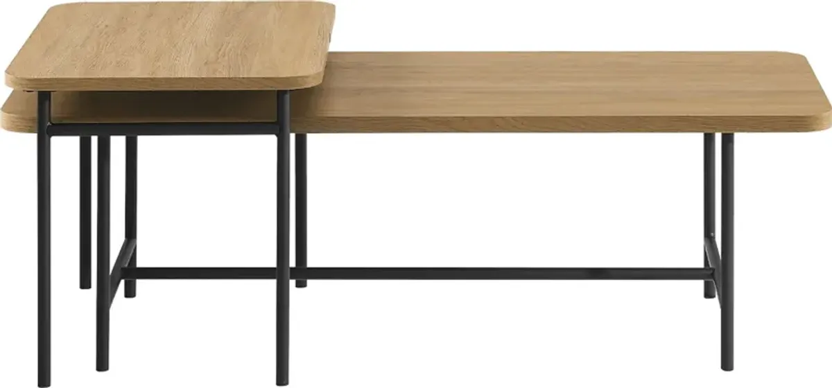 Omerea Oak Cocktail Table