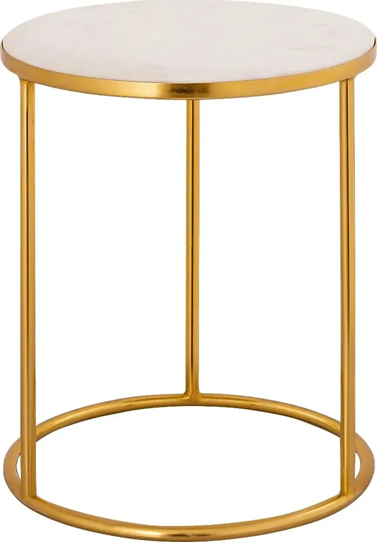 Paget Gold Nesting Tables, Set of 3