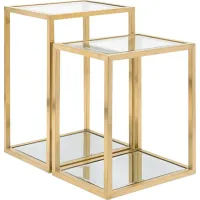 Cagwin Gold Nesting Tables