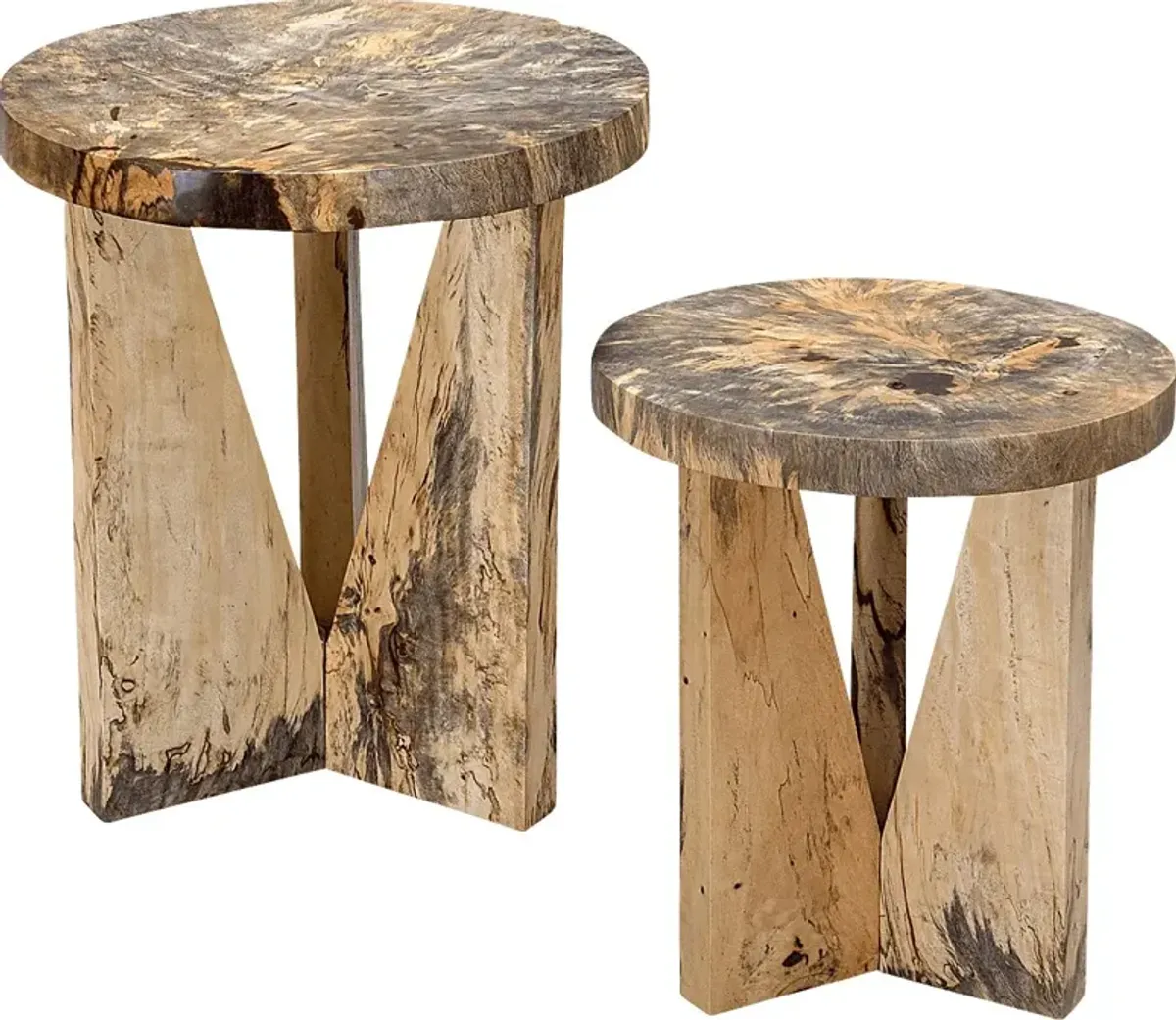 Laurelhill Brown Nesting Tables, Set of 2