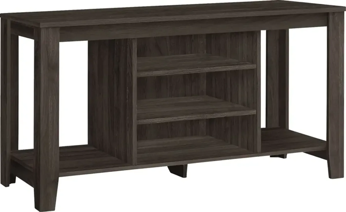 Lemcke Oak Brown 48"" Console