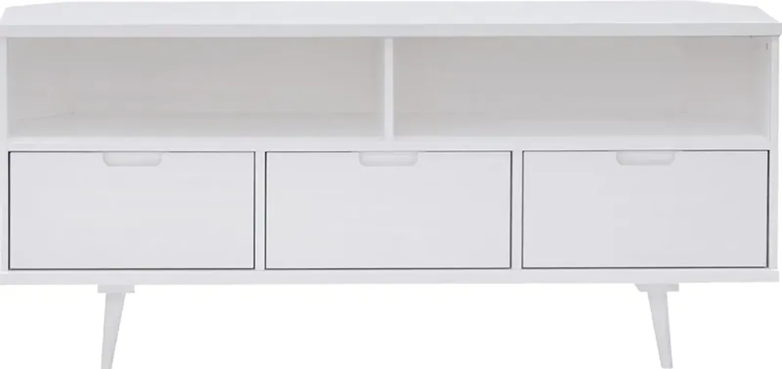 Vyena White TV Console