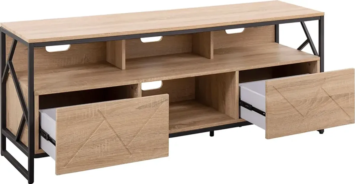 Heathfield Natural TV Console