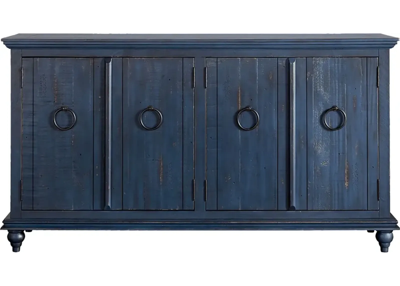 Bartelt Blue 65 in. Console