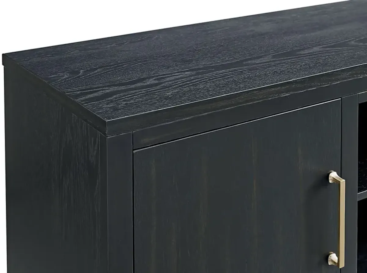 Dunuggan Black 70 in. Console