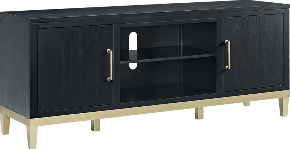 Dunuggan Black 70 in. Console