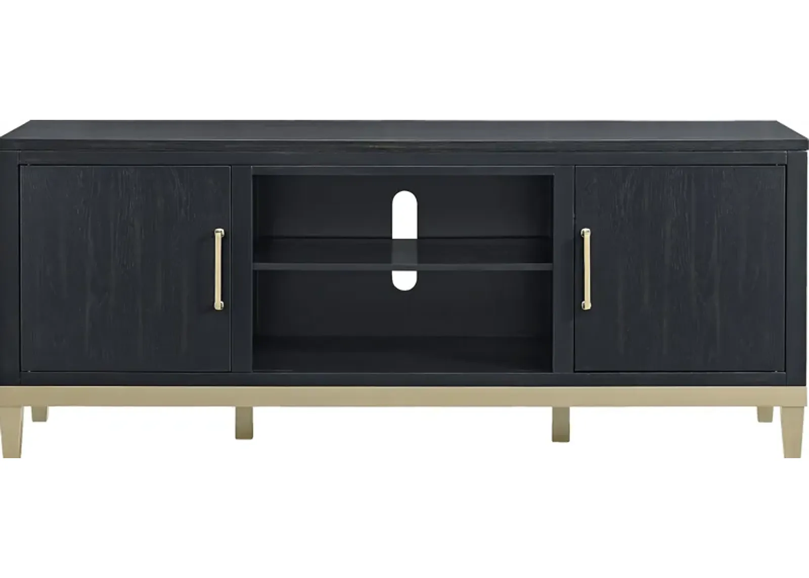 Dunuggan Black 70 in. Console