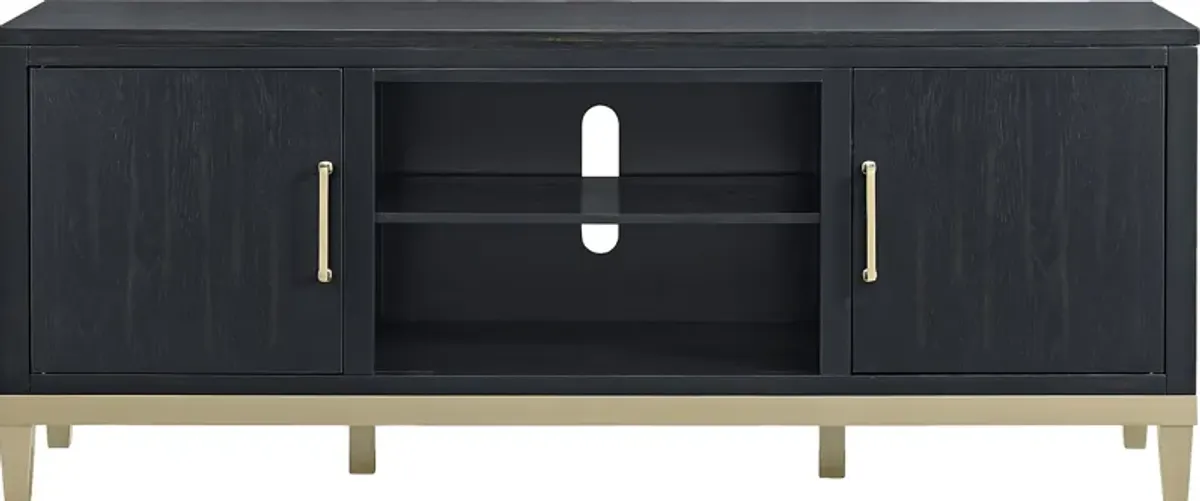 Dunuggan Black 70 in. Console