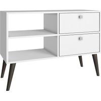 Brawner White 35.5 in. Console