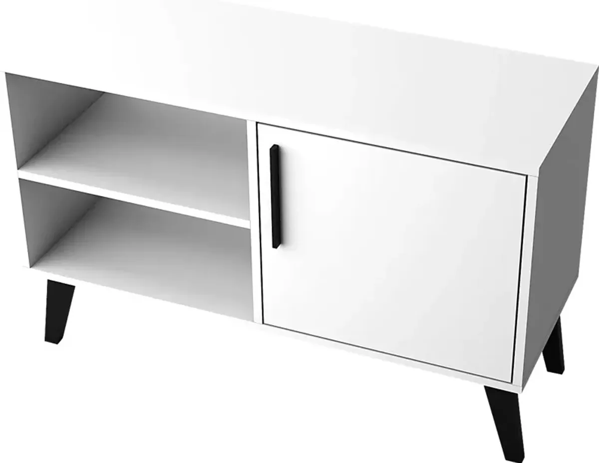 Exmore White 35.5 in. Console