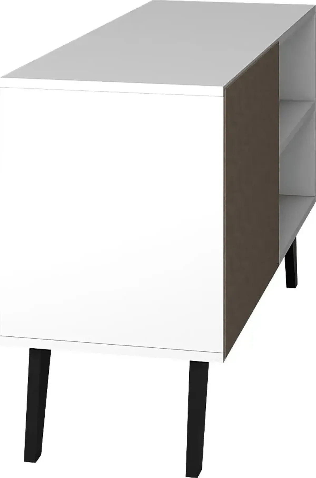 Exmore White 35.5 in. Console