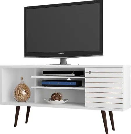 Guemes I White 53.5 in. Console
