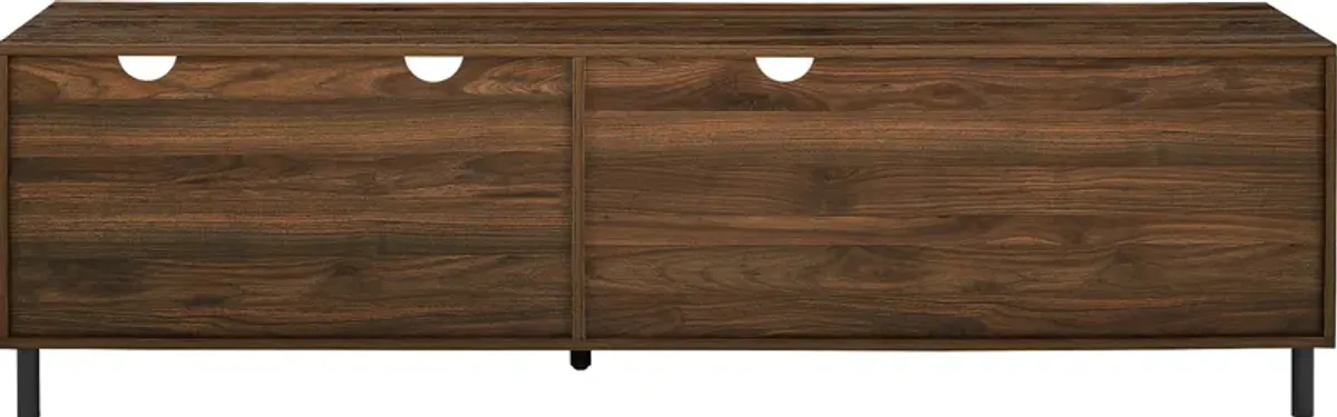 Emmalynn Walnut 70 in. Console