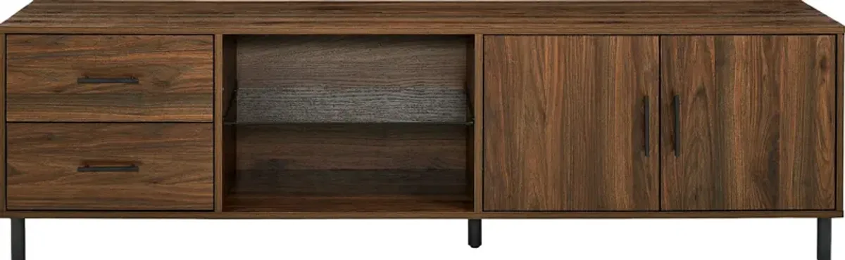 Emmalynn Walnut 70 in. Console