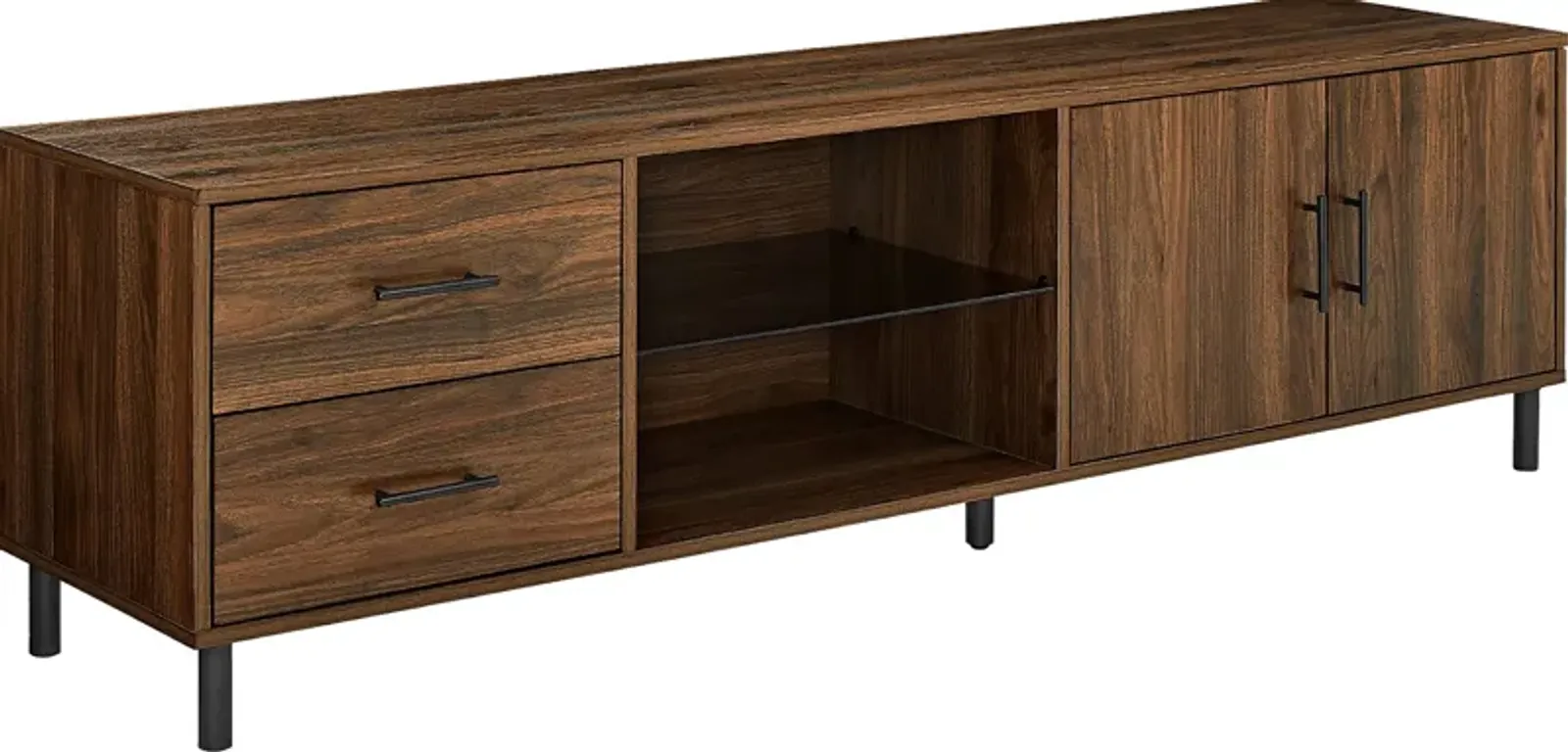 Emmalynn Walnut 70 in. Console