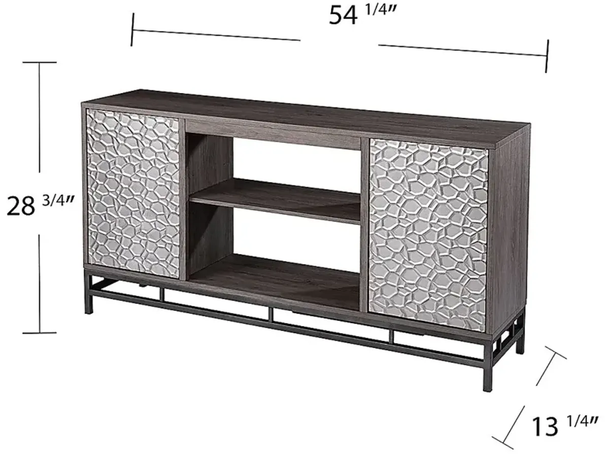 Angevine Gray 60 in. Console