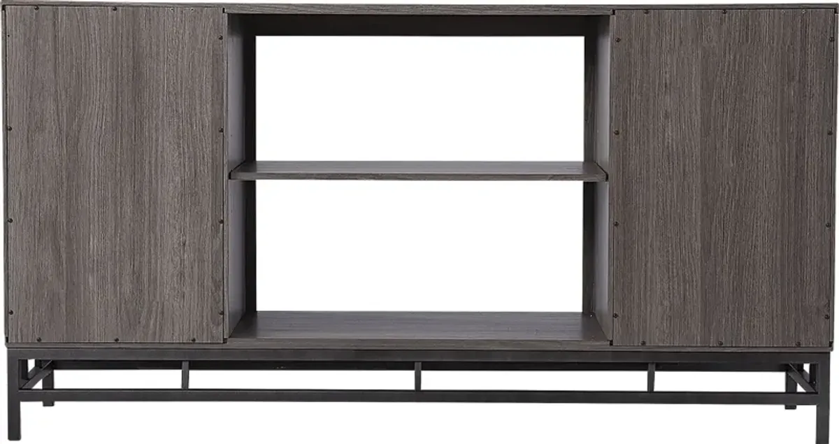 Angevine Gray 60 in. Console