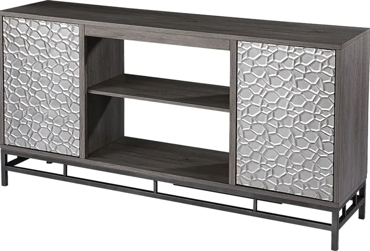 Angevine Gray 60 in. Console