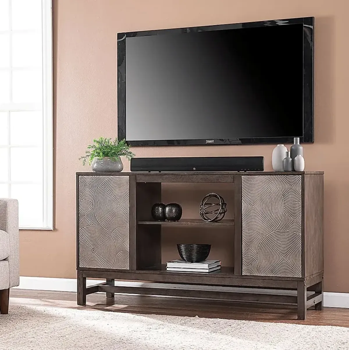 Lysander Brown 54 in. Console