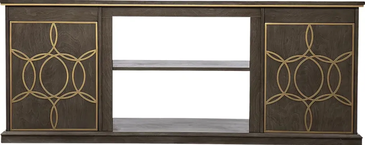 Stagwood Brown 60 in. Console