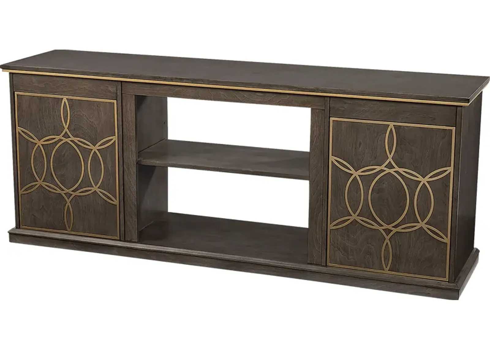 Stagwood Brown 60 in. Console