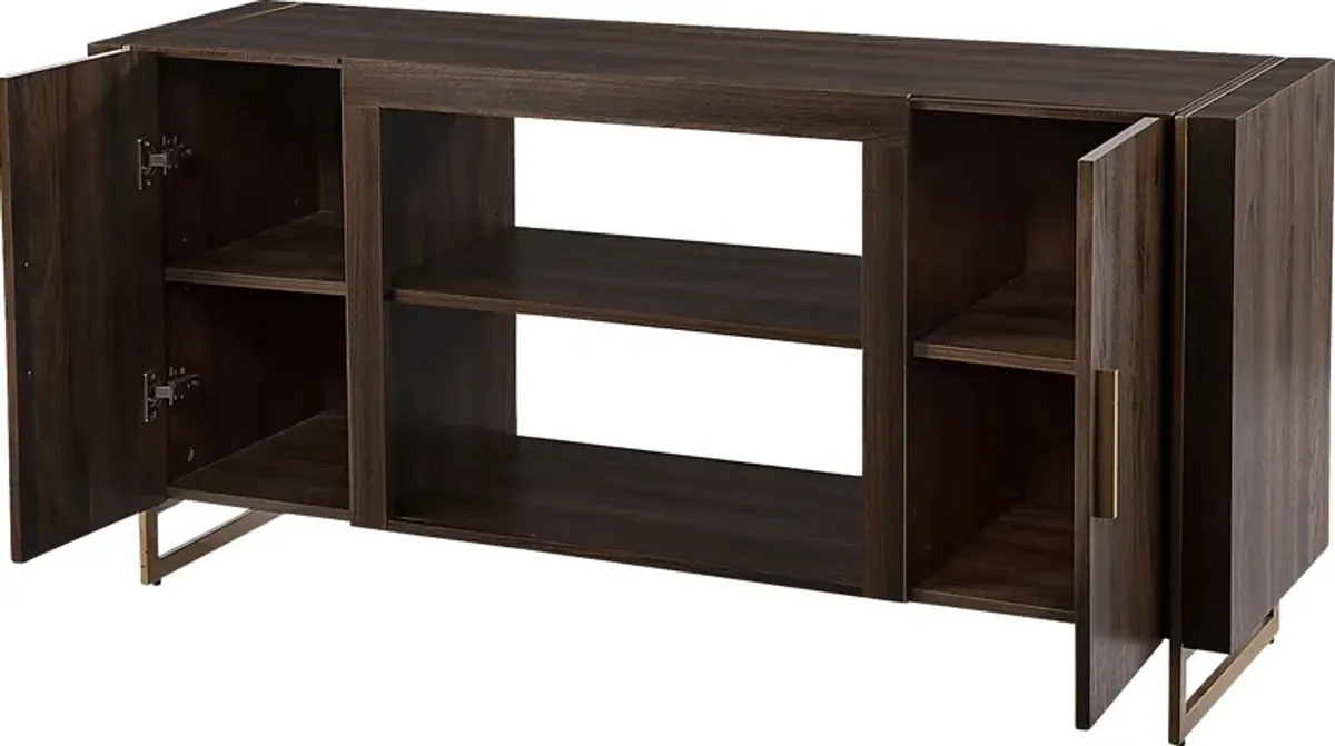 Buckthorne Brown 55 in. Console