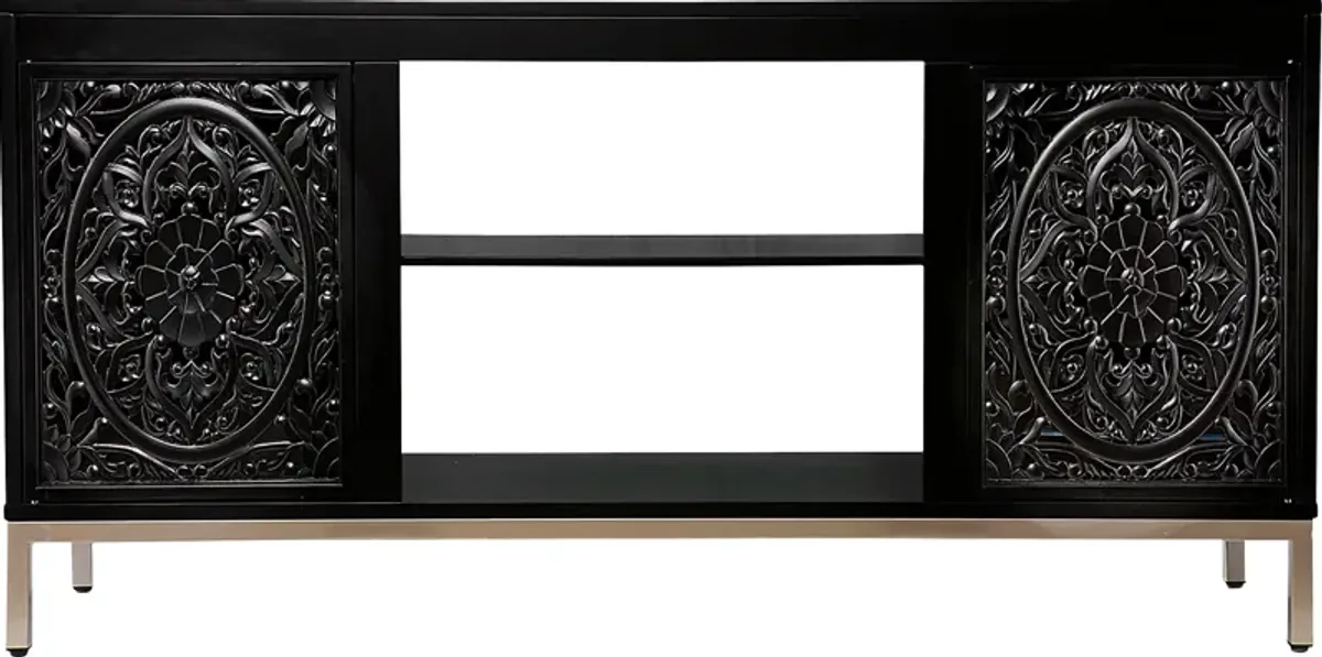 Baillon Black 58 in. Console