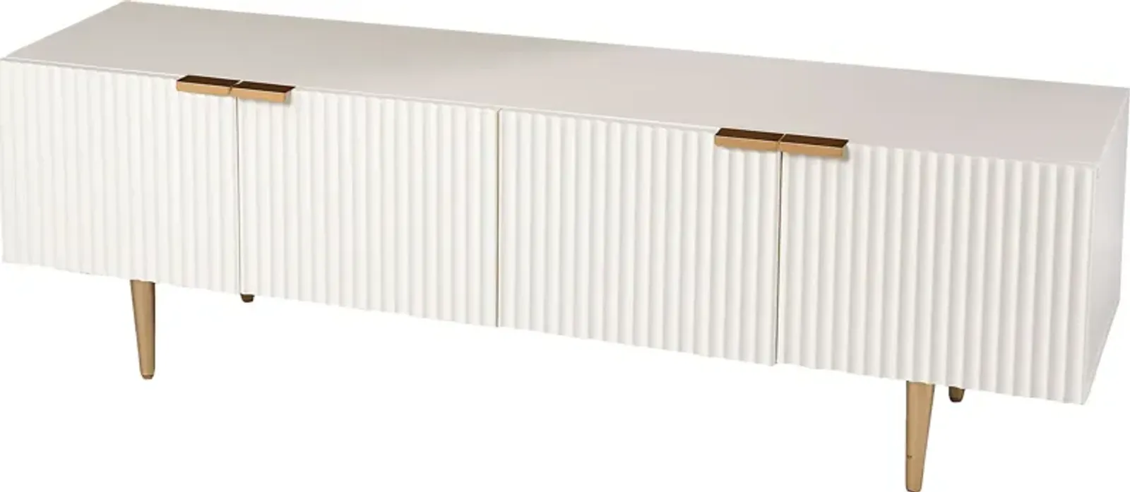 Kassarine White 60 in. Console