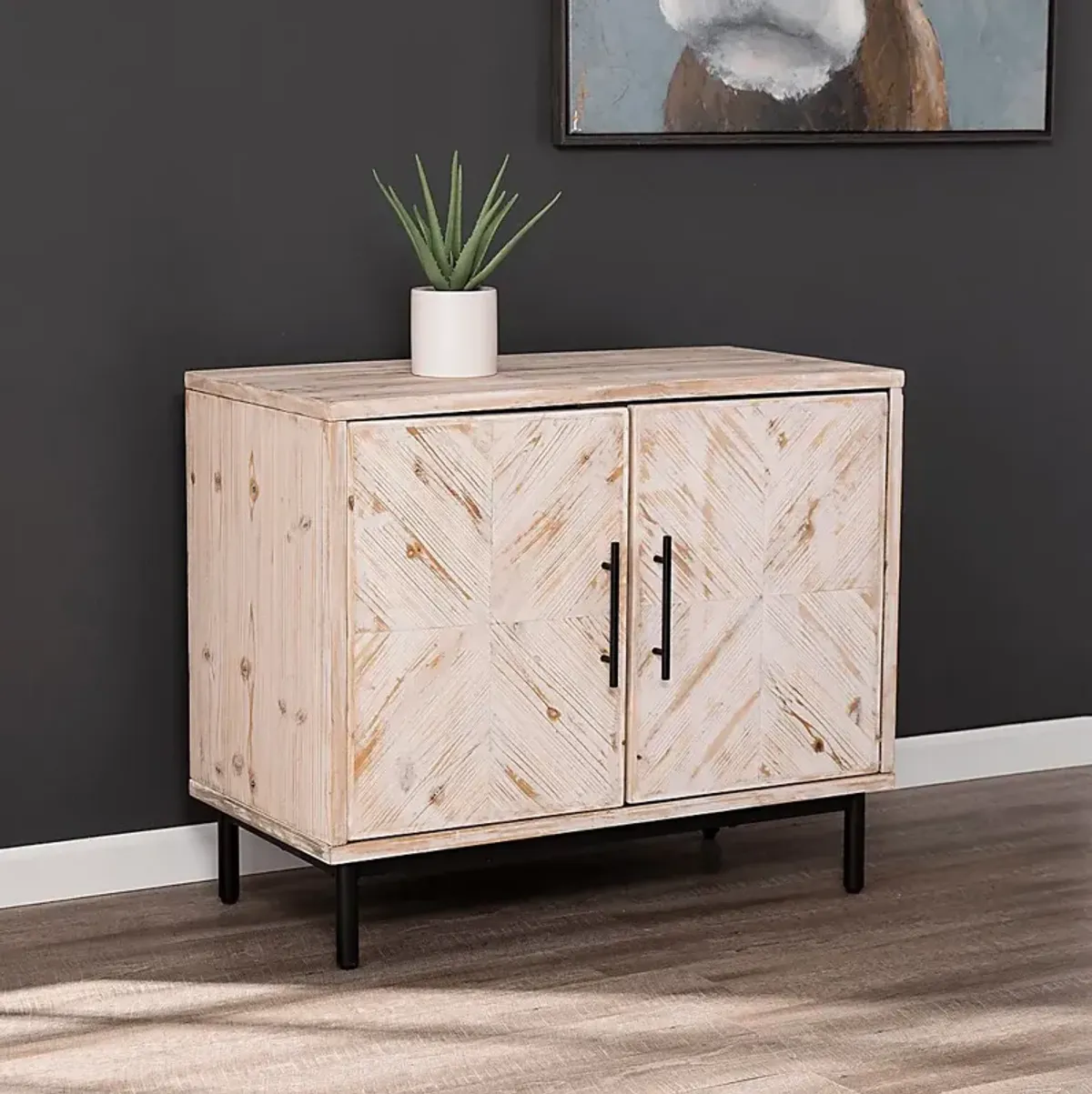 Dewanna Cream Accent Cabinet