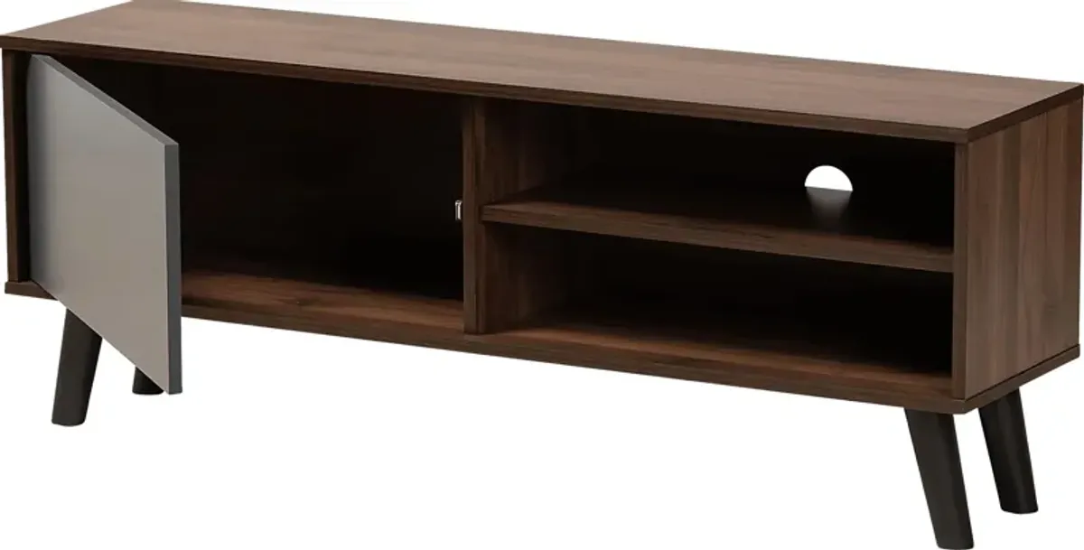 Capedeville Walnut 47 in. Console