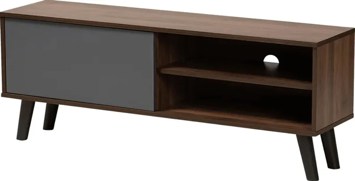 Capedeville Walnut 47 in. Console