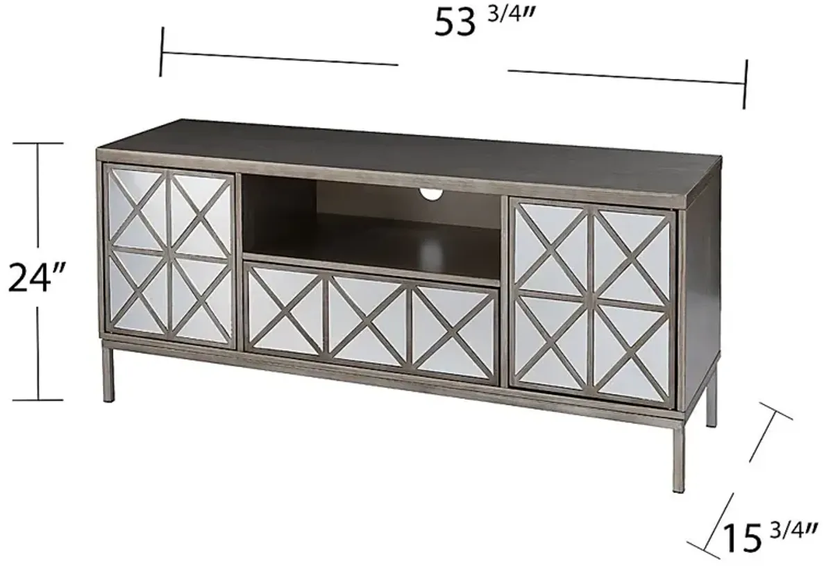 Fallswood Silver 54 in. Console