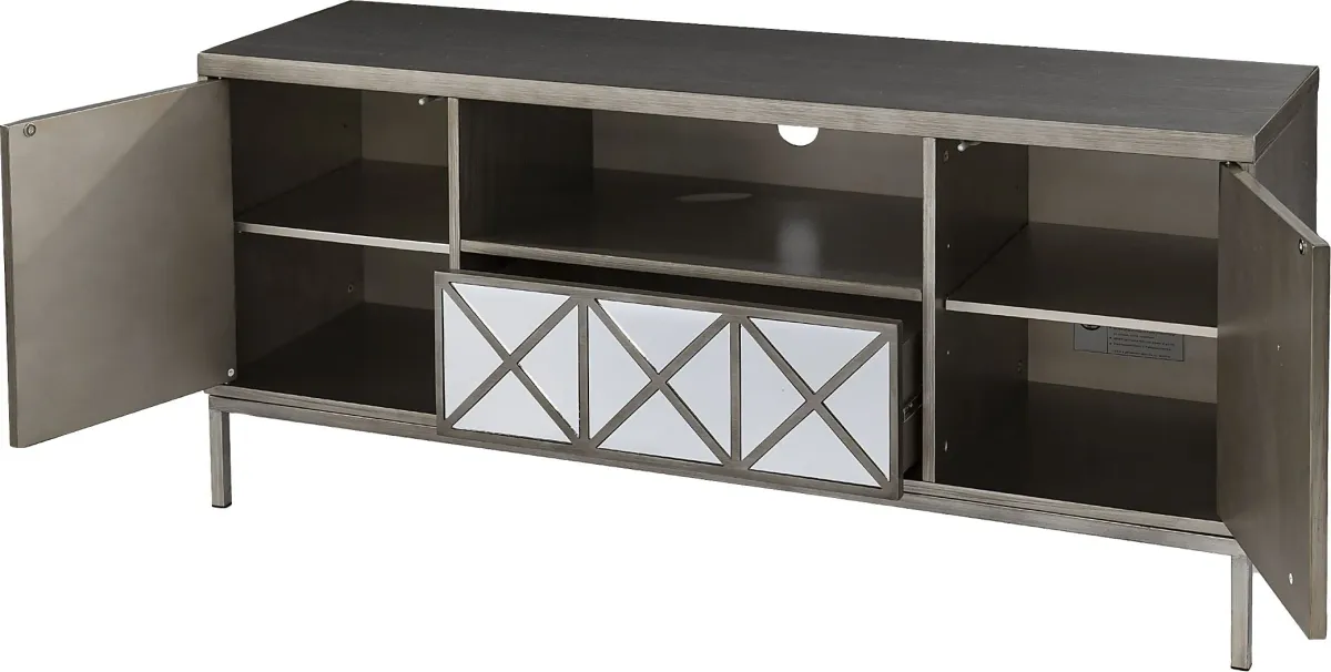 Fallswood Silver 54 in. Console