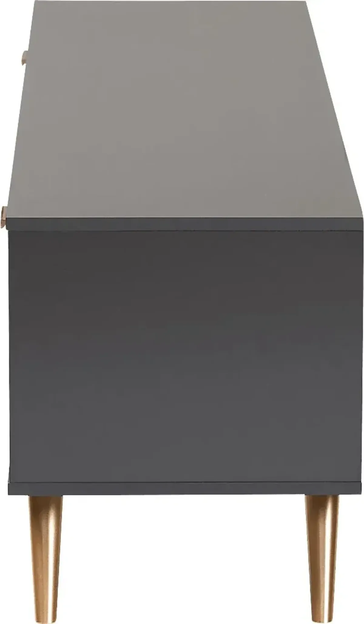 Cobblehill Dark Gray 63 in. Console