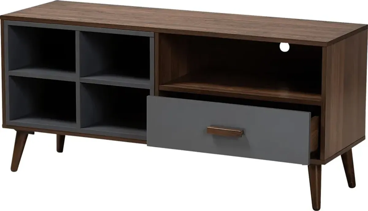 Castine Walnut 47 in. Console
