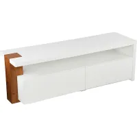 Lochly White 54 in. Console