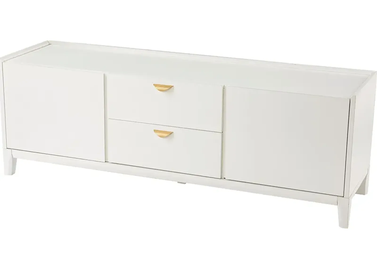 Landaue White 58 in. Console