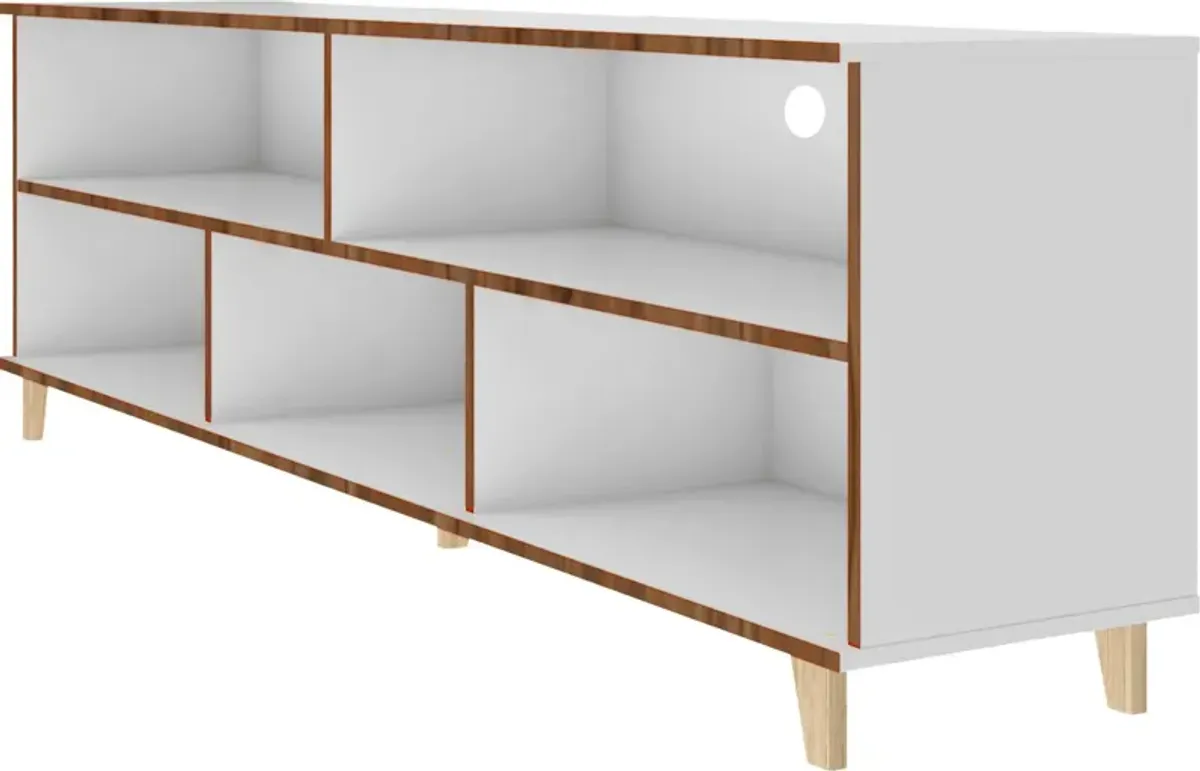 New Avenue White 71 in. Console