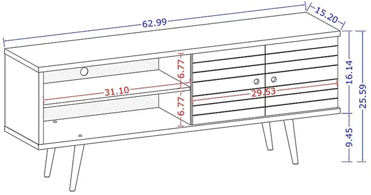 Arkaig White 63 In. Console