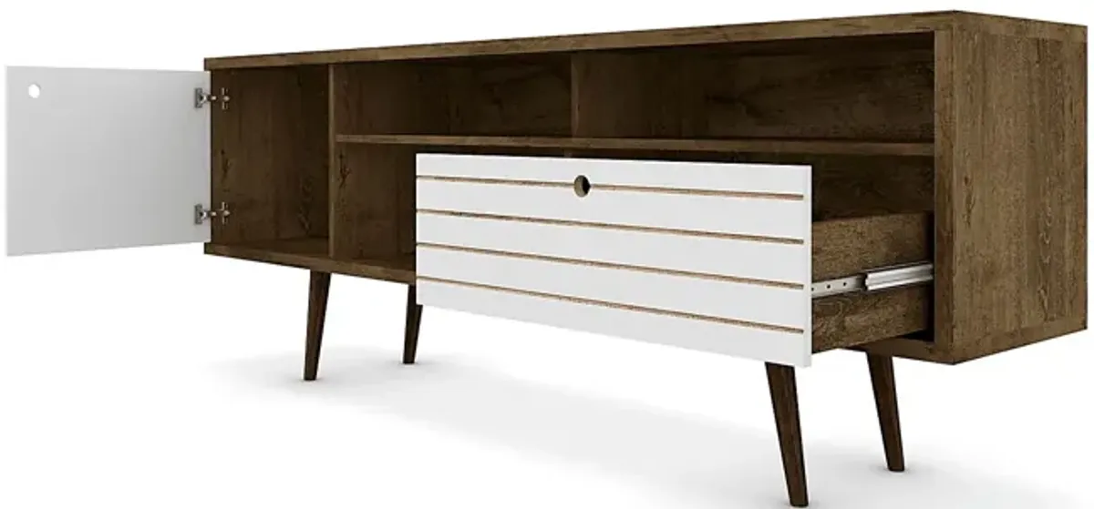 Vallar Brown/White 71 In. Console