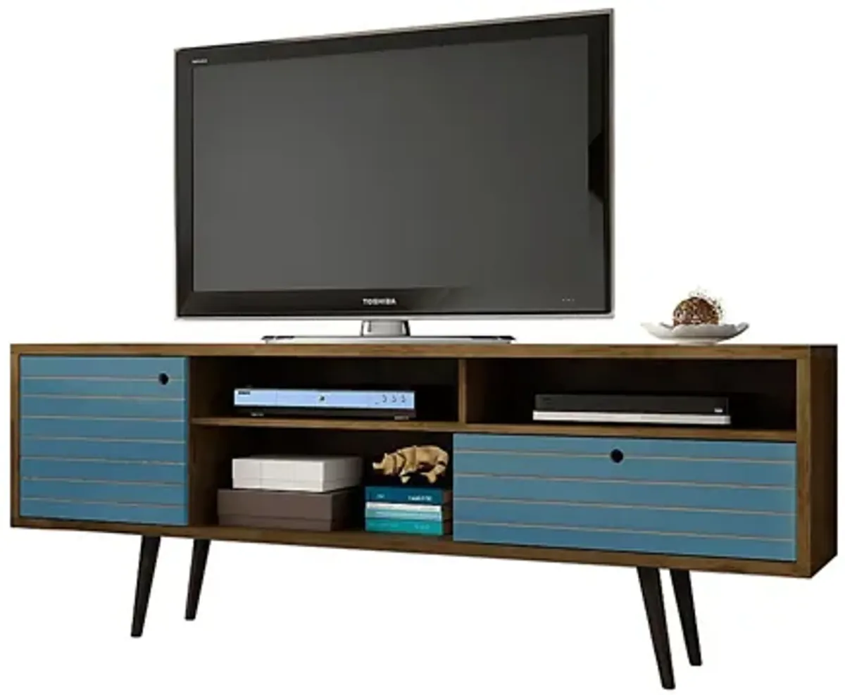 Vallar Brown/Blue 71 In. Console